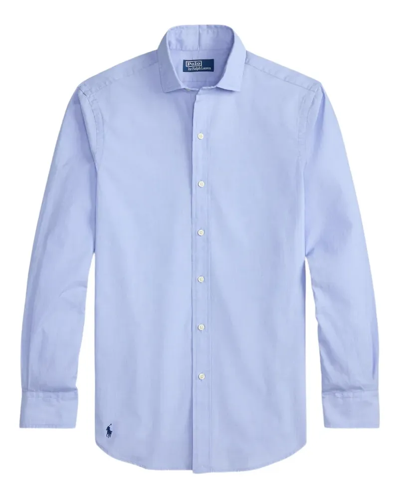 Ralph Lauren Hemd mit spitzem Kragen - Blau Blau