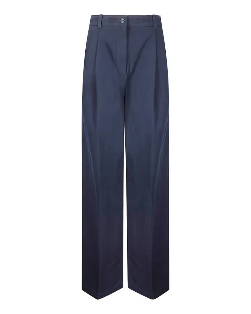 A.P.C. Ginny pleated trousers - Blau Blau