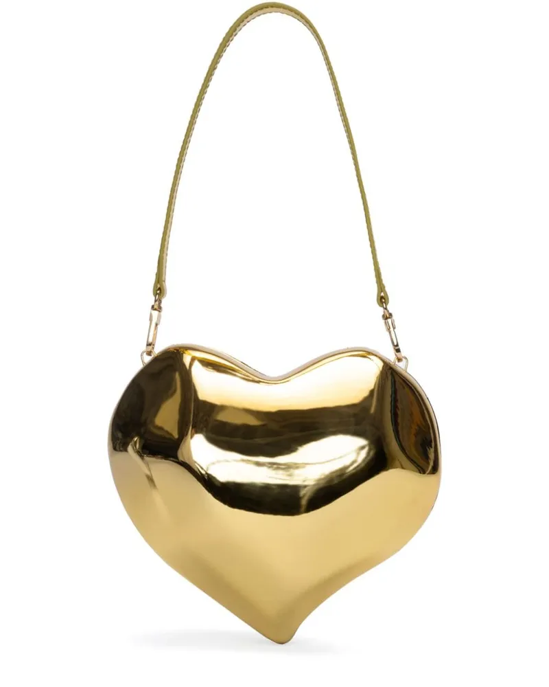 Simon Miller Tasche in Herzform Gold