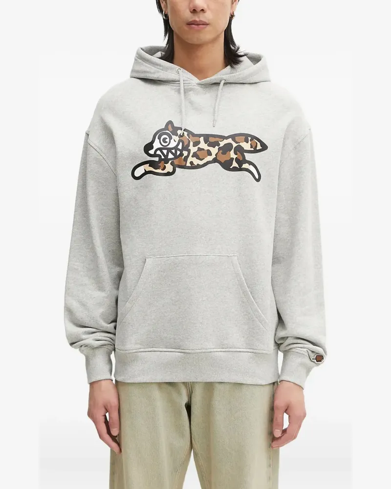 ICECREAM Sweatshirt mit Leoparden-Print - Grau Grau