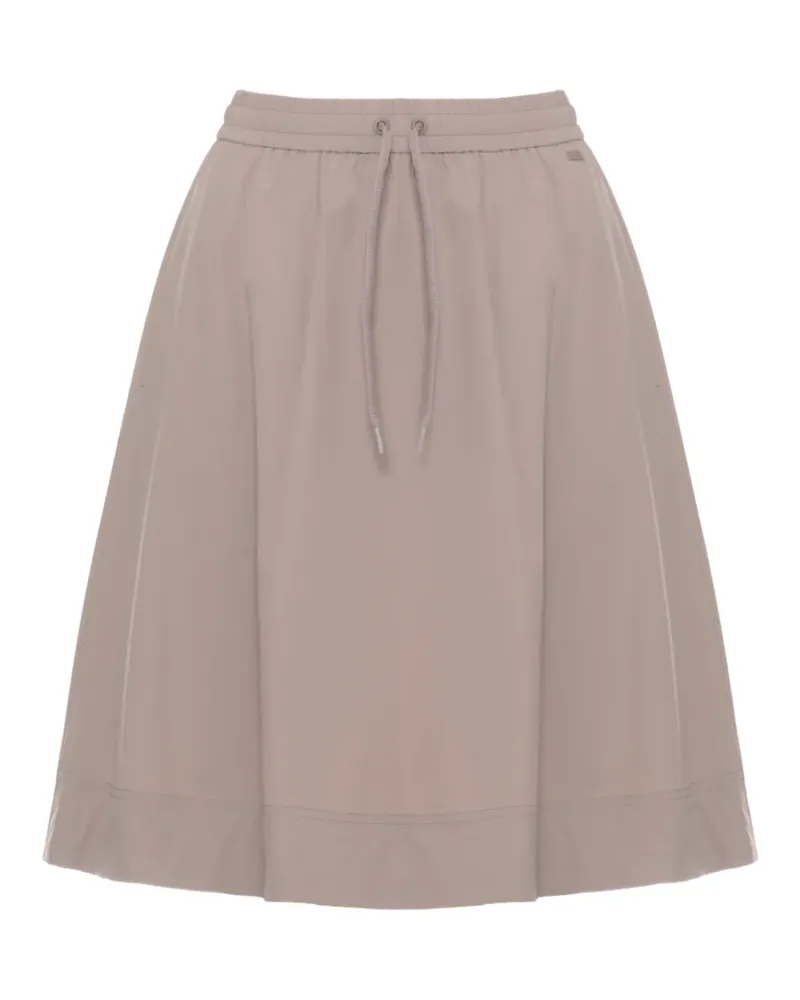 Herno drawstring midi skirt - Nude Nude