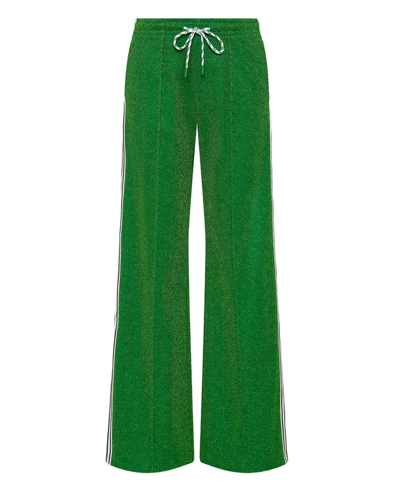 The Upside Galaxia Loretta Lurex-Hose mit Seitenstreifen - Grün Grün