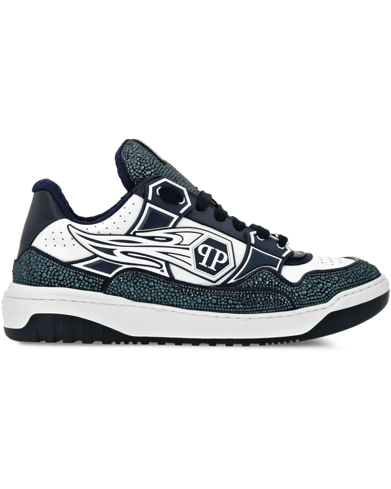 Philipp Plein Moon Walker Sneakers - Blau Blau