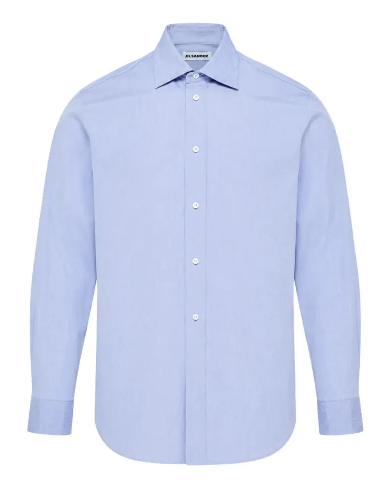 Jil Sander Langärmeliges Hemd - Blau Blau