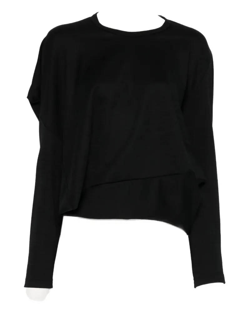 Junya Watanabe longsleeve top - Schwarz Schwarz