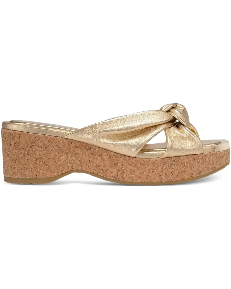 Jimmy Choo Avenue Sandalen 50mm - Gold Gold