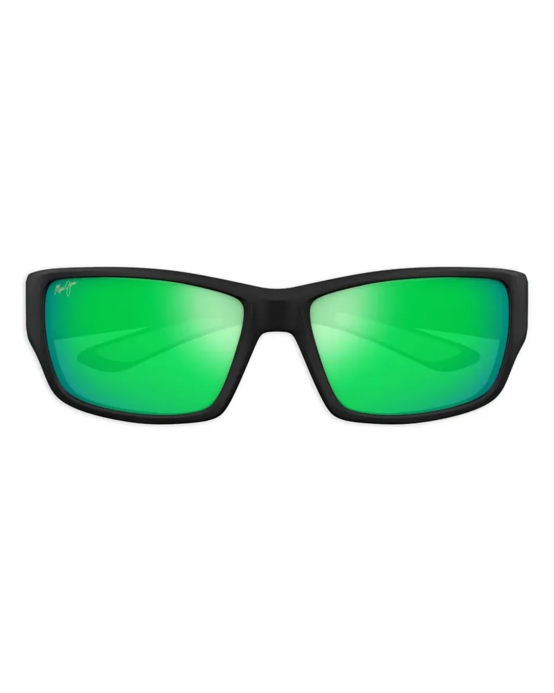 Maui Jim Verspiegelte Sonnenbrille - Schwarz Schwarz