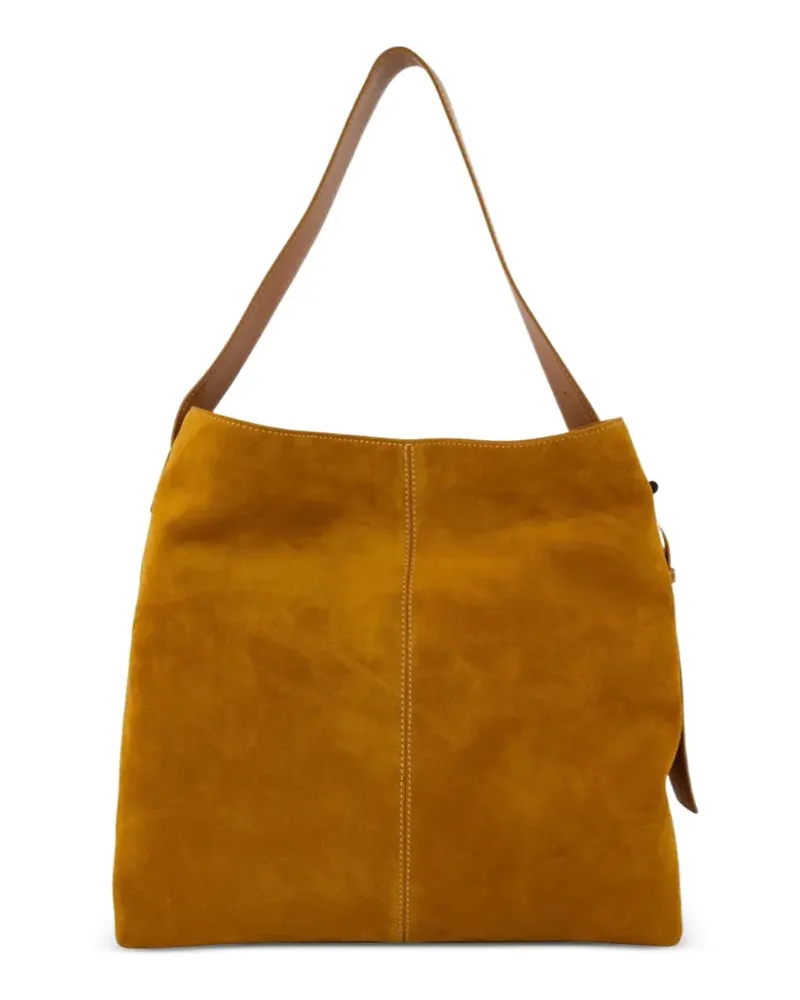Alexander McQueen Schultertasche mit T-Verschluss - Braun Braun