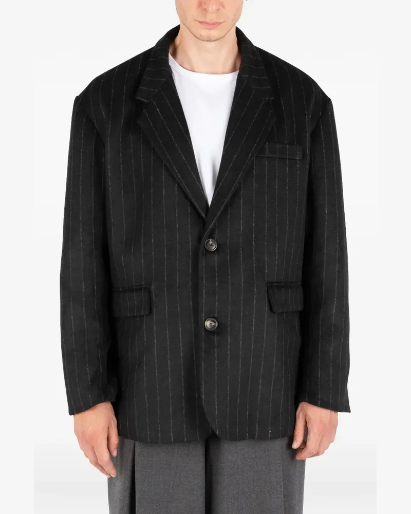 Société Anonyme Big Mama Blazer mit Nadelstreifen - Grau Grau