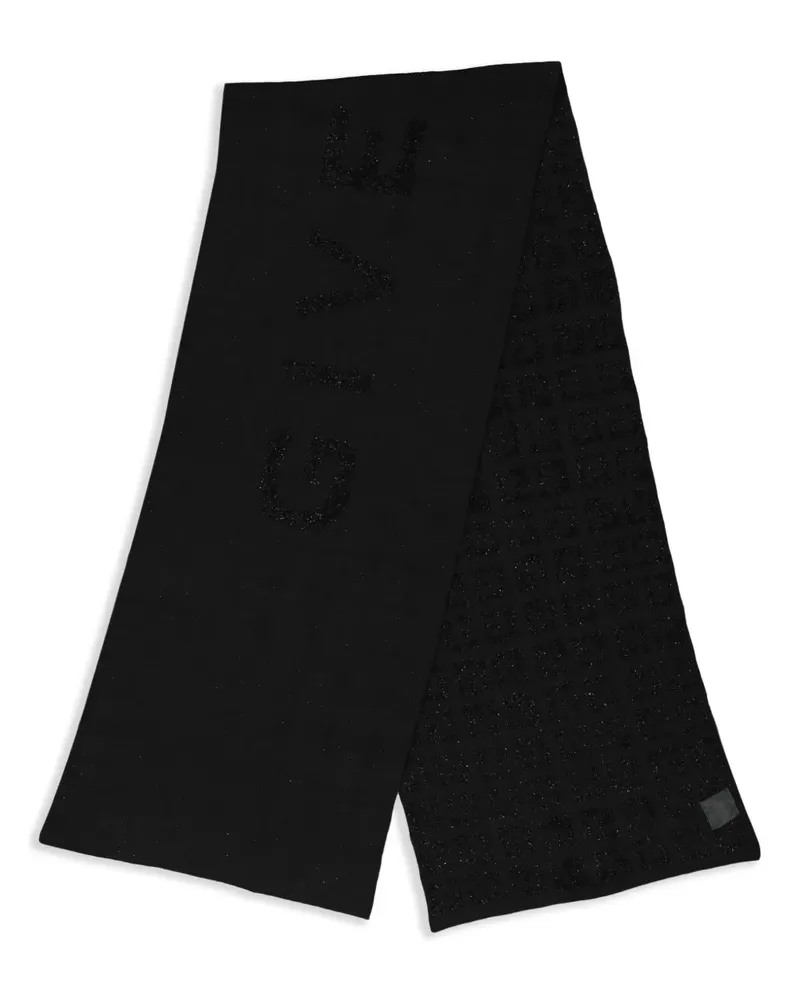 Givenchy Schal mit 4G-Applikation - Schwarz Schwarz