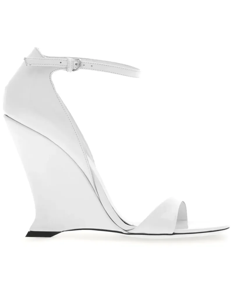 Ferragamo Sandalen mit Wedge-Absatz - Weiß Weiß