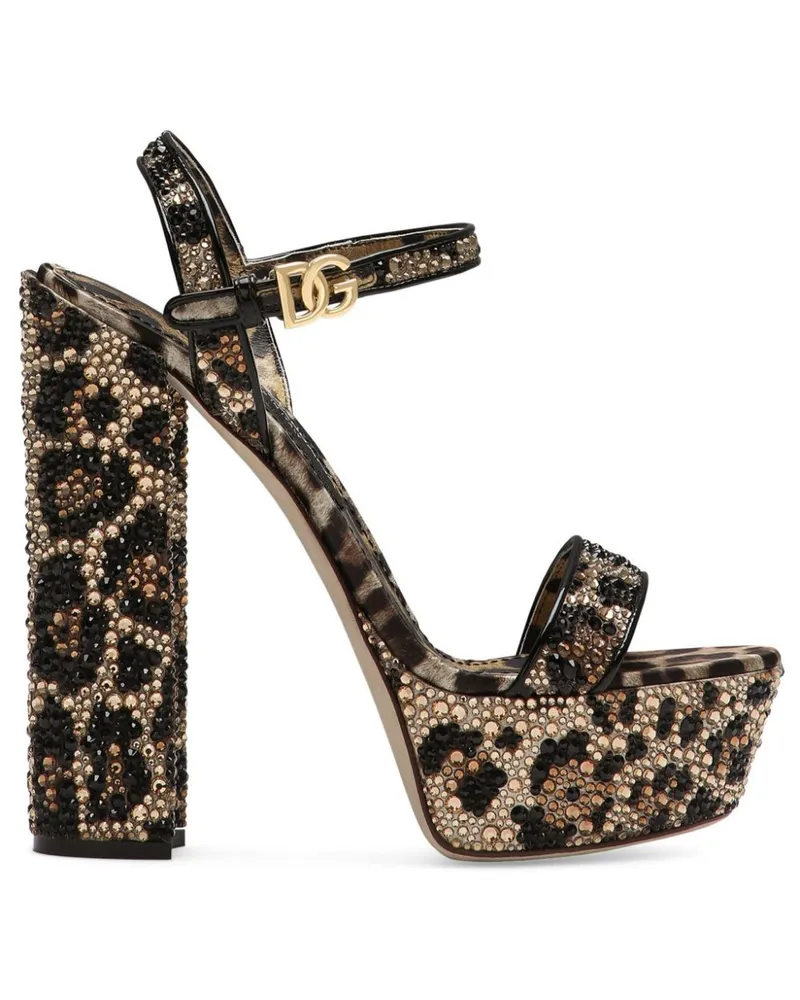 Dolce & Gabbana Sandalen 105mm - Braun Braun