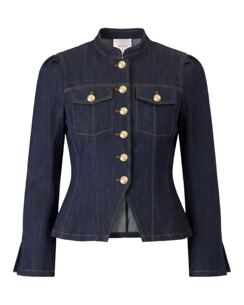 Cinq à Sept Avril Jeansjacke - Blau Blau