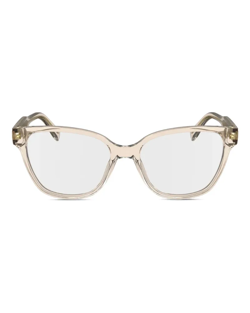 Lacoste Brille mit eckigem Gestell - Rosa Rosa