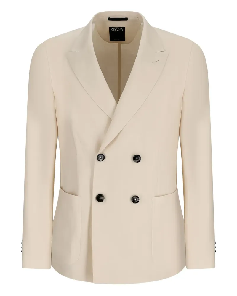 Ermenegildo Zegna Doppelreihiges Sakko - Nude Nude