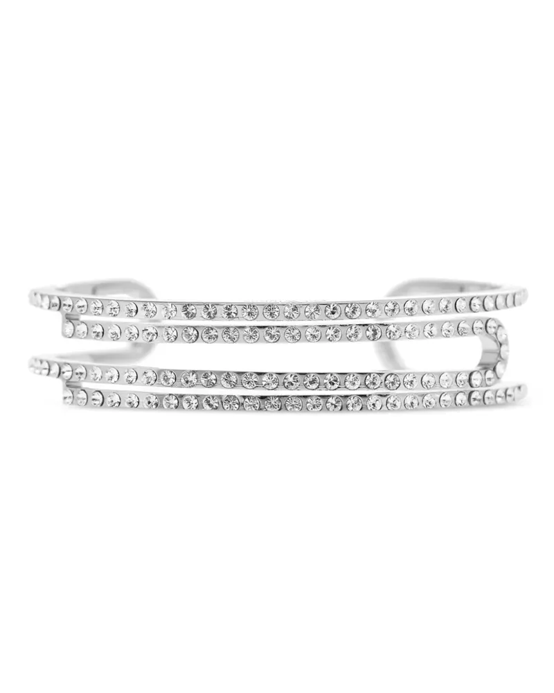 OFF-WHITE Armband mit Kristallen - Silber Silber