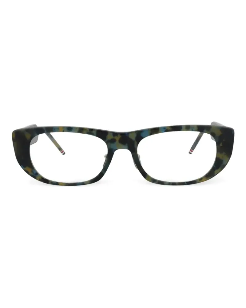Thom Browne Novelty Brille in Schildpattoptik - Blau Blau