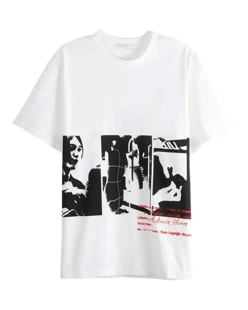 Givenchy graphic-print T-shirt - Weiß Weiß