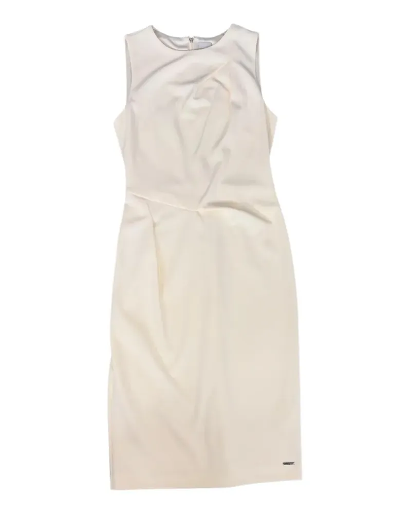 Calvin Klein Ärmelloses Kleid mit Drapierung - Nude Nude