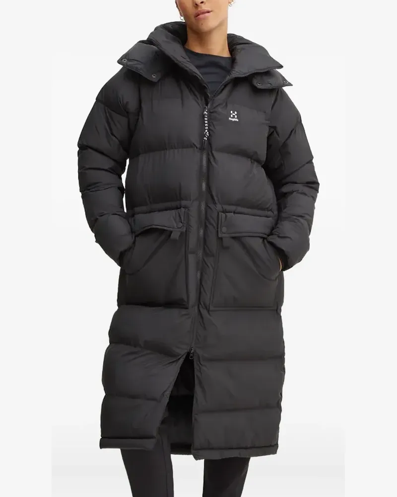 Haglöfs Furudal Mimic hooded coat - Schwarz Schwarz