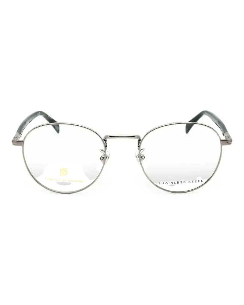 EYEWEAR by DAVID BECKHAM round-frame glasses - Silber Silber