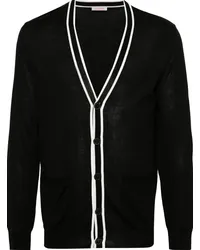 Valentino Garavani Cardigan mit Kontrastdetails Schwarz