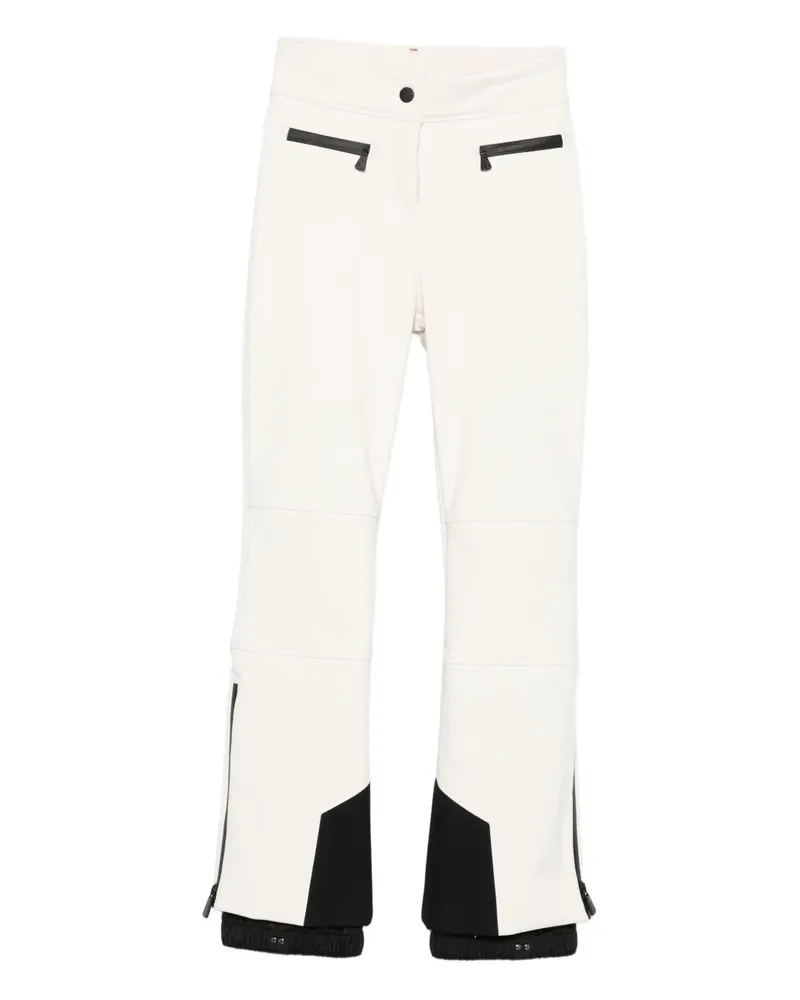 Moncler panelled ski trousers - Weiß Weiß