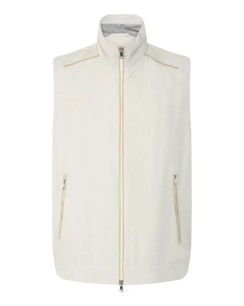 Paul & Shark high-neck gilet - Nude Nude