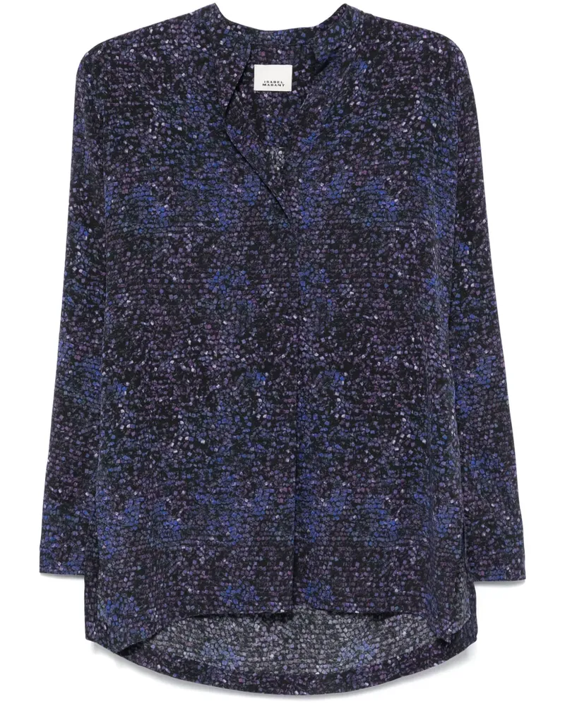 Isabel Marant Sima Bluse - Blau Blau