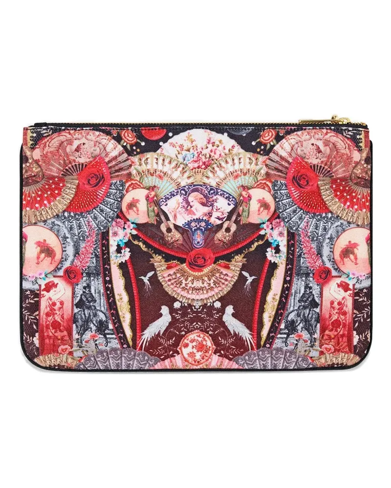 Camilla embellished clutch bag - Schwarz Schwarz