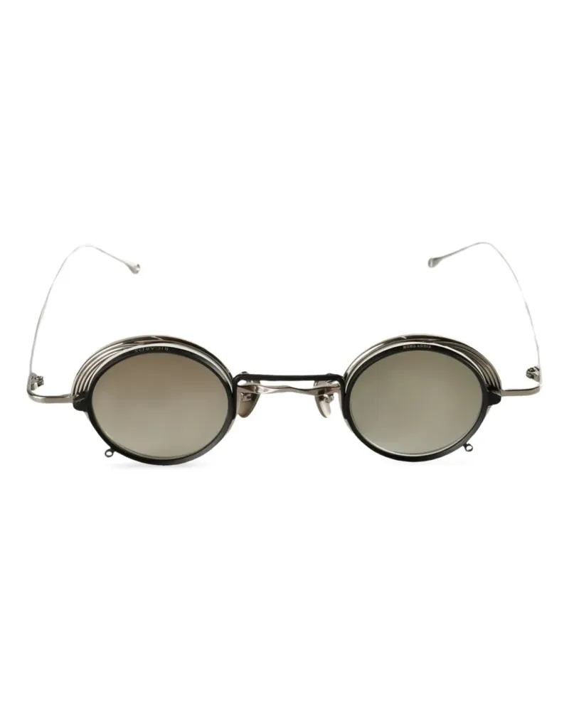 RIGARDS x Ziggy Chen runde Sonnenbrille - Silber Silber