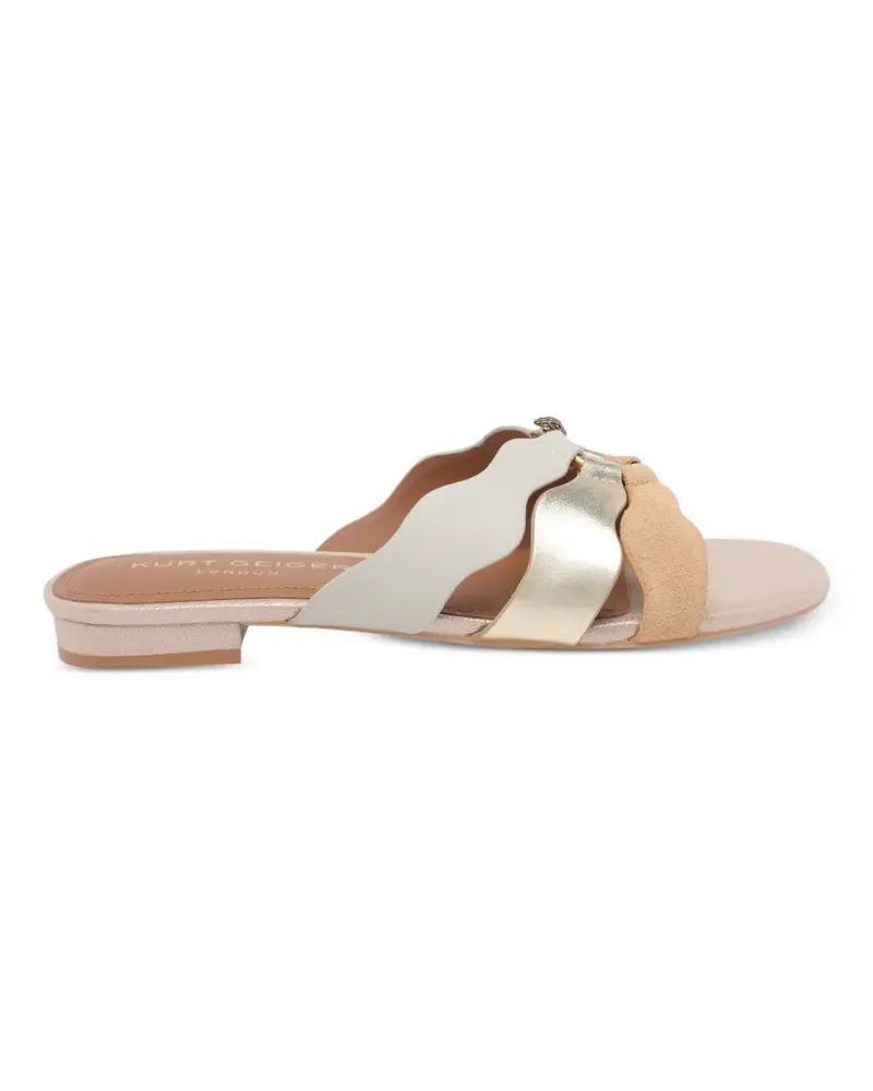 Kurt Geiger Sun Wave ring-detail sandals - Nude Nude