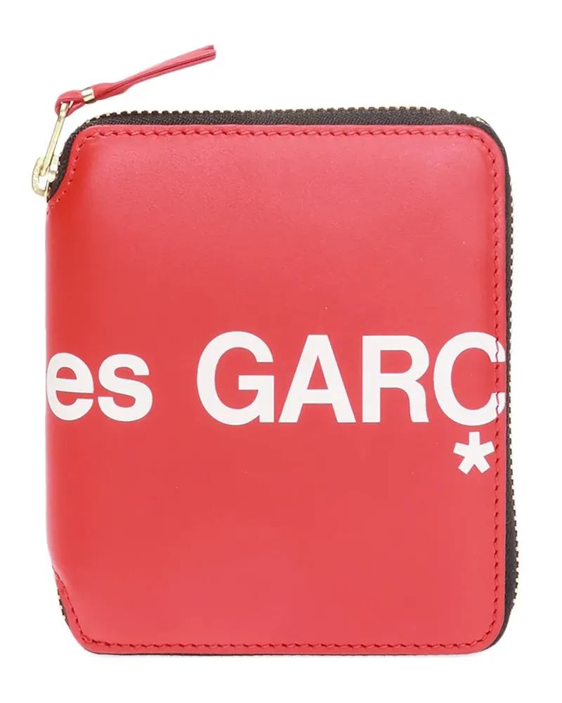 Comme des Garçons Huge Portemonnaie mit Logo - Rot Rot