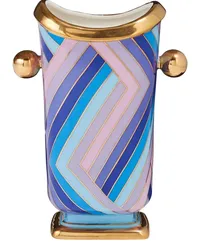 Jonathan Adler Hohe Scalla Vase 26,67cm Blau