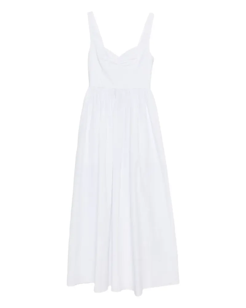 Matteau Bralette midi dress - Weiß Weiß