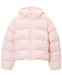 Alexander Wang Cropped-Jacke mit Logo Rosa