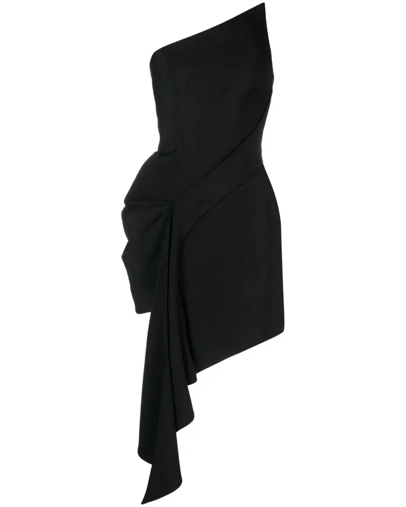 Thierry Mugler Drapiertes Kleid - Schwarz Schwarz