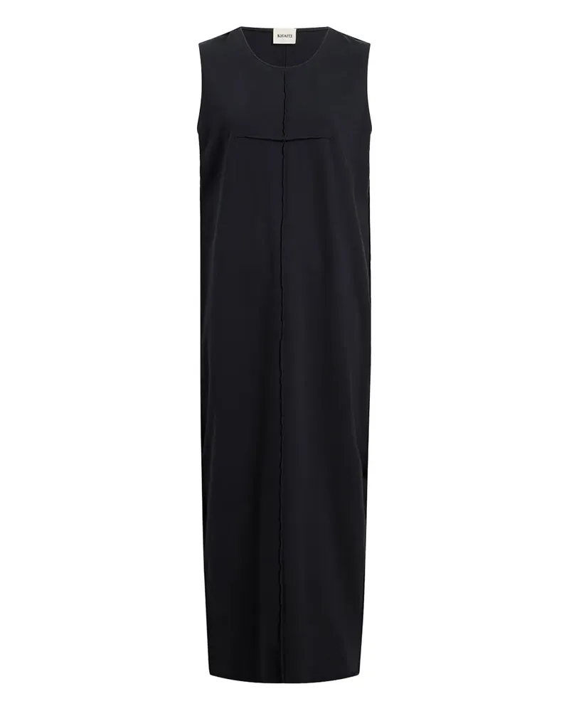 KHAITE Seam Hal Kleid - Schwarz Schwarz