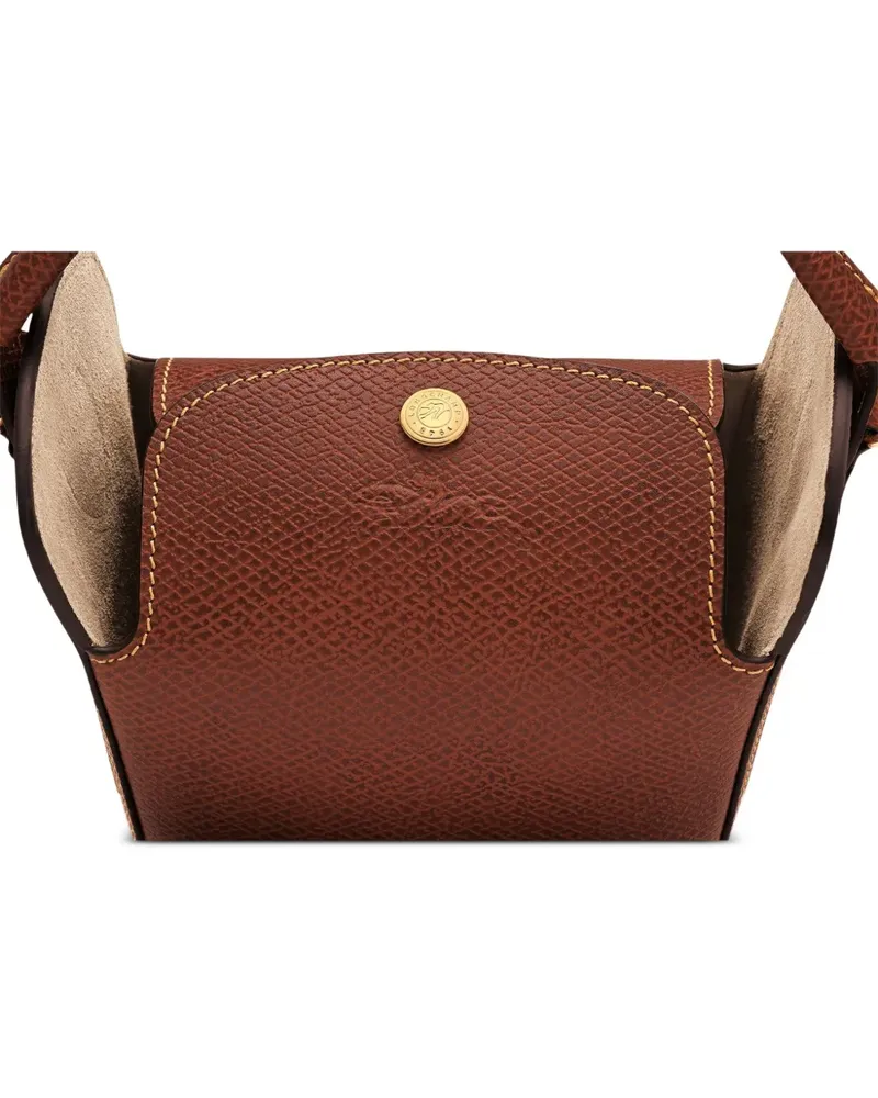 Longchamp Mini Épure Pop Corn Beuteltasche - Braun Braun