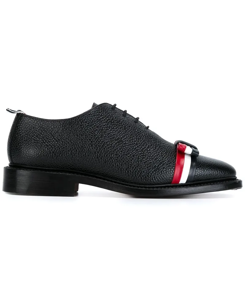 Thom Browne Schnürschuhe mit Streifen - Blau Blau
