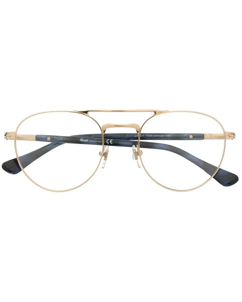 Persol Klassische Pilotenbrille - Blau Blau