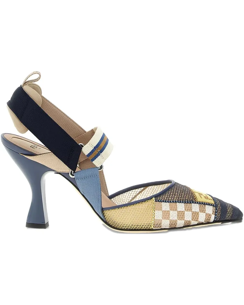 Fendi Colibri Pumps 85mm - Nude Nude