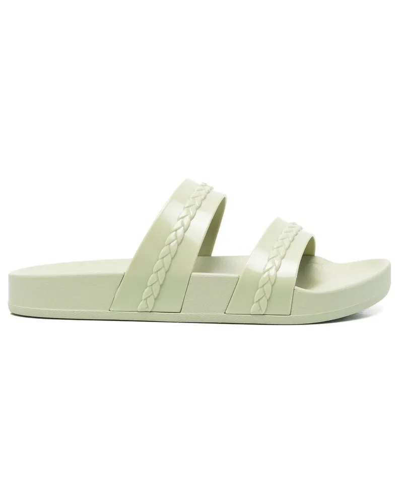 Ancient Greek Sandals Meli Pantoletten - Grün Grün
