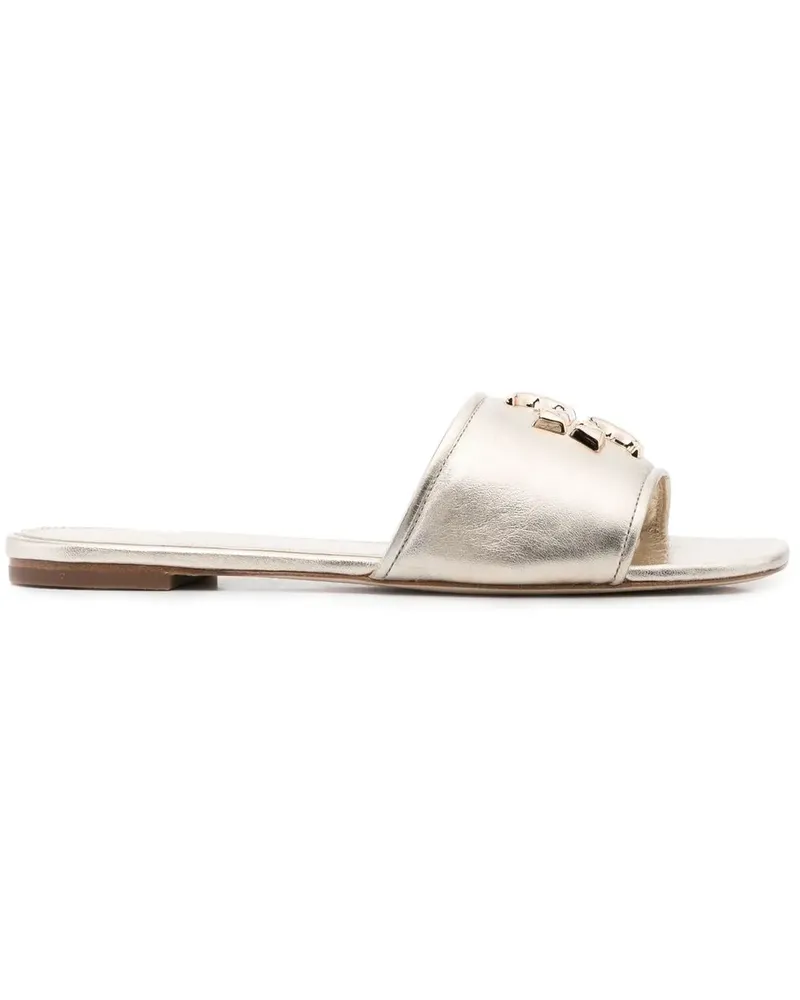 Tory Burch Eleanor Pantoletten - Gold Gold
