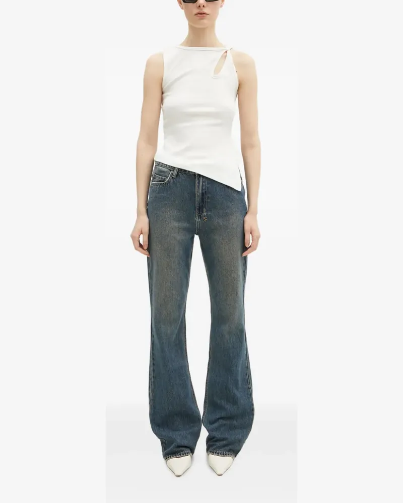 ksubi Soho Slouch Sandstorm Bootcut-Jeans - Blau Blau