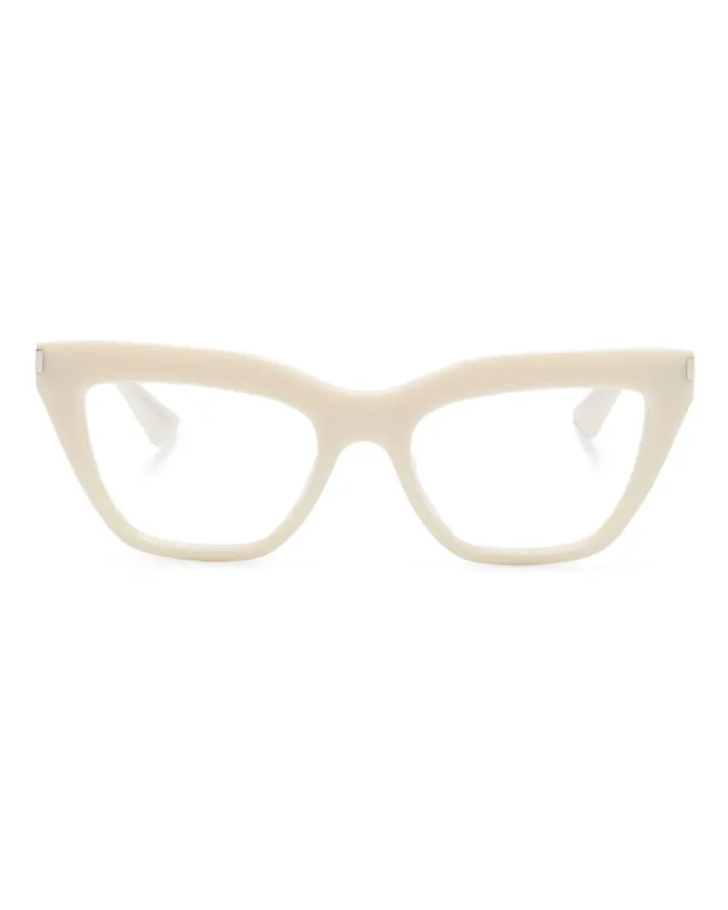 Saint Laurent Brille mit Cat-Eye-Gestell - Weiß Weiß