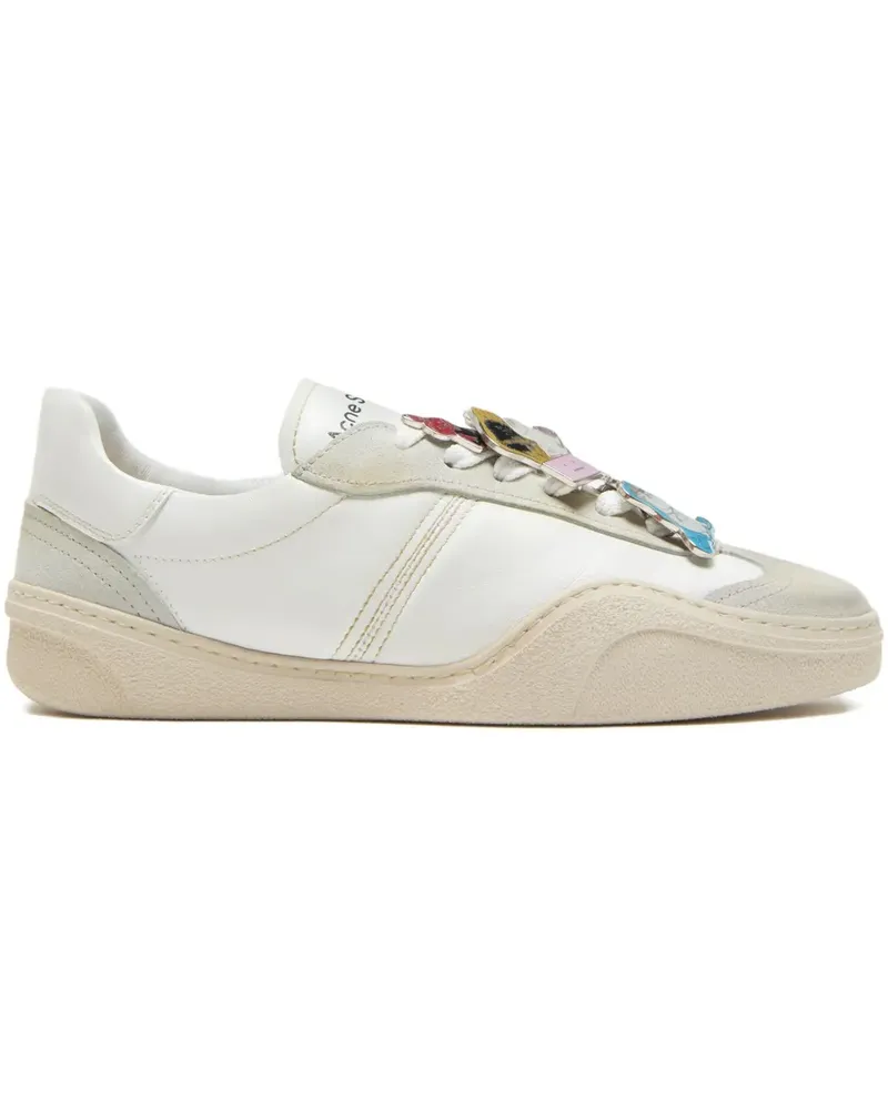 Acne Studios Sneakers mit Anhänger-Detail - Weiß Weiß