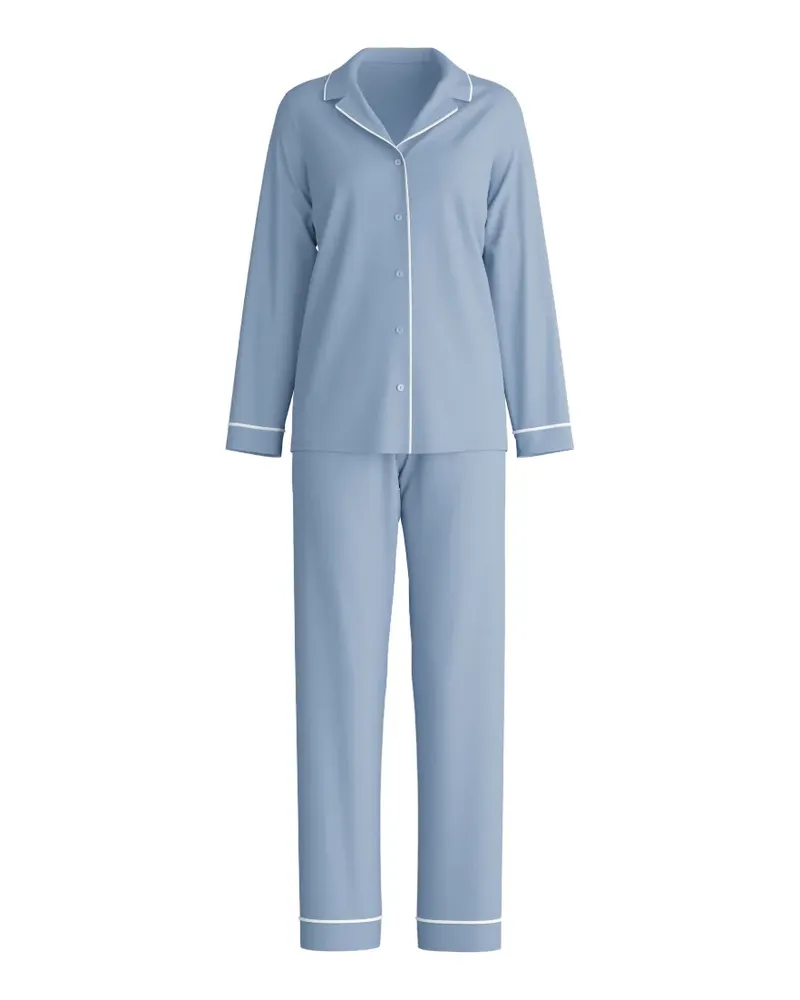 Calida Night Lovers pyjama set - Blau Blau