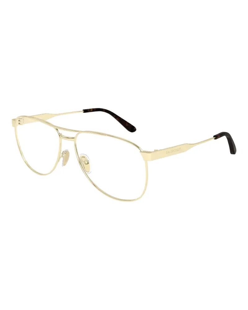Balenciaga Klassische Pilotenbrille - Gold Gold
