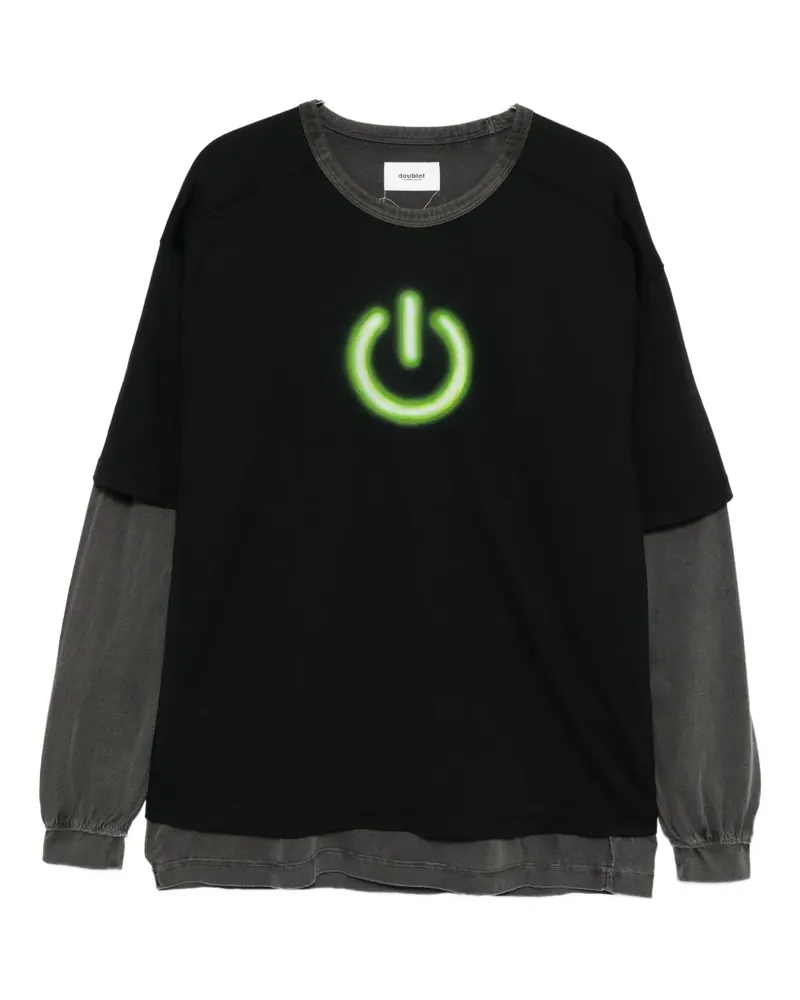 Doublet On&Off T-shirt - Grau Grau